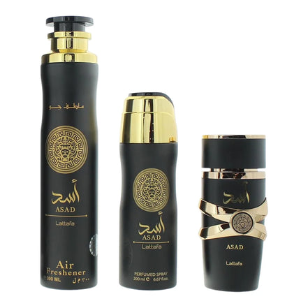 Lattafa Asad 3-Delig Giftset