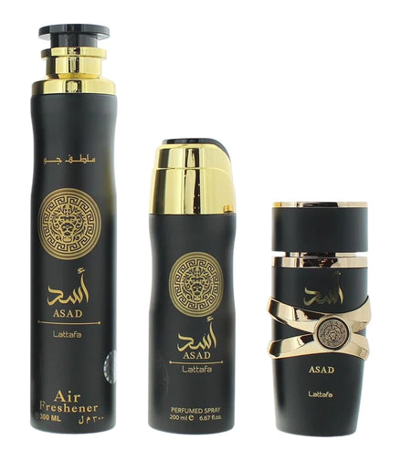 Lattafa Asad 3-Delig Giftset