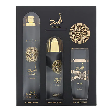Lattafa Asad 3-Delig Giftset