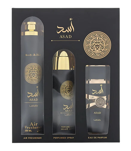 Lattafa Asad 3-Delig Giftset
